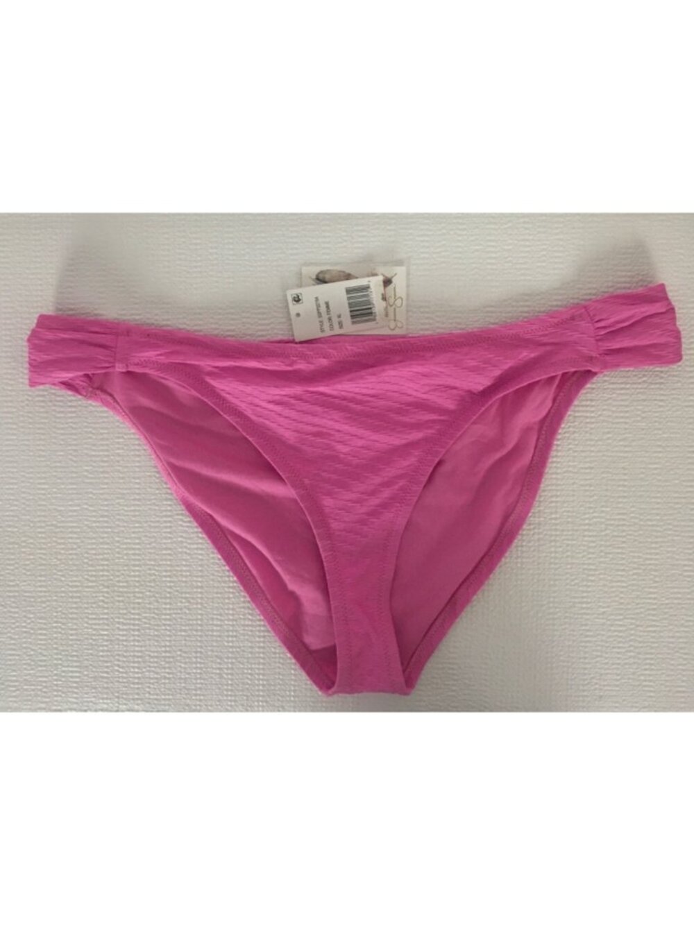 Jessica Simpson Swim Suit Bottoms Size XL Bright Pink Bikini New with Tags